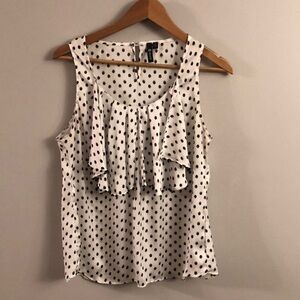 Milano Silky polka dot top